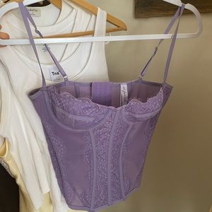 Modern love Corset Top - Out from Under - Urban Outfitters